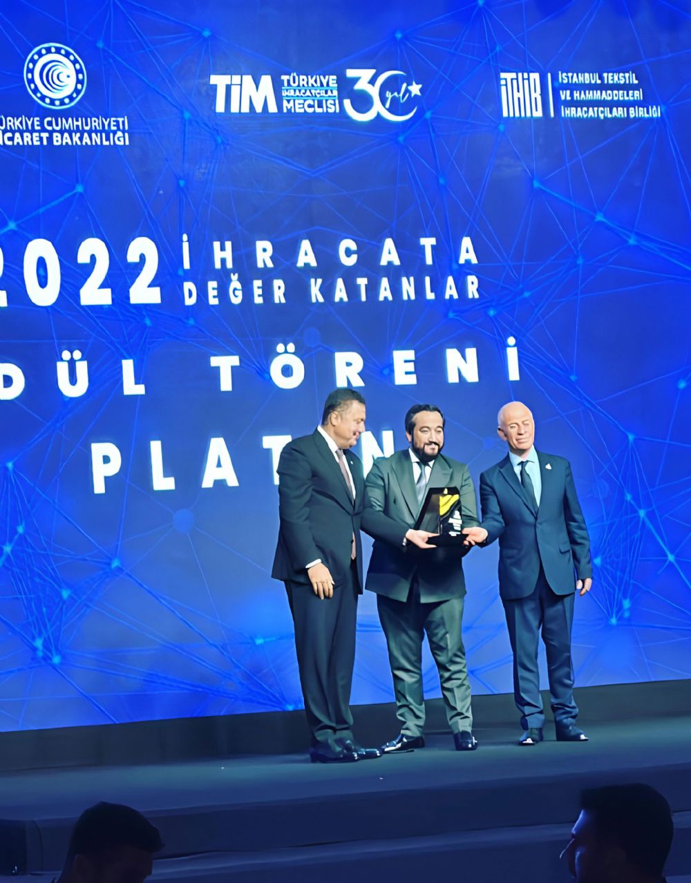 2022 İhracata Değer Katanlar Platin Ödülü