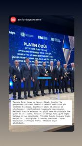 2024 İhracatın Yıldızları Platin Ödülü